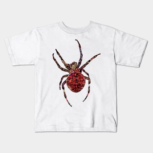 Red Spider Fierce Orb-Weaver Kids T-Shirt